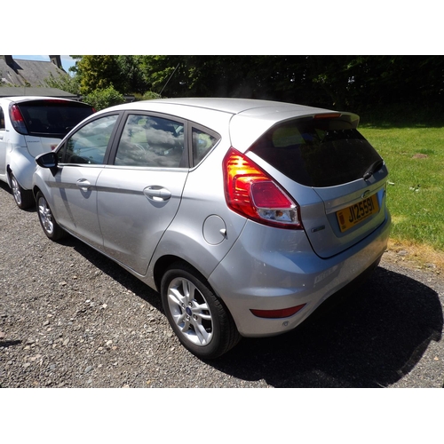 6 - A 2015 Ford Fiesta MCA Zetec 1.0 five door hatchback J125591 (petrol/manual), odometer reading 44,06... 