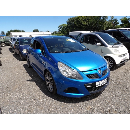 8 - A 2009 Vauxhall Corsa VXR 1.6 three door hatchback J49026 (petrol/manual), odometer reading 61,665 m... 