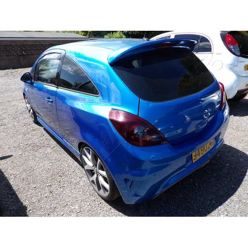 8 - A 2009 Vauxhall Corsa VXR 1.6 three door hatchback J49026 (petrol/manual), odometer reading 61,665 m... 