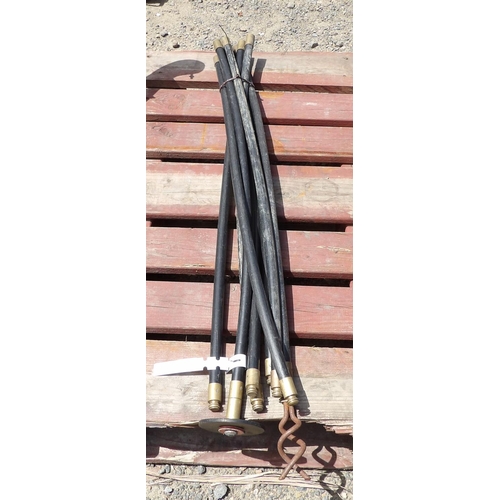 96 - A set of drain rods