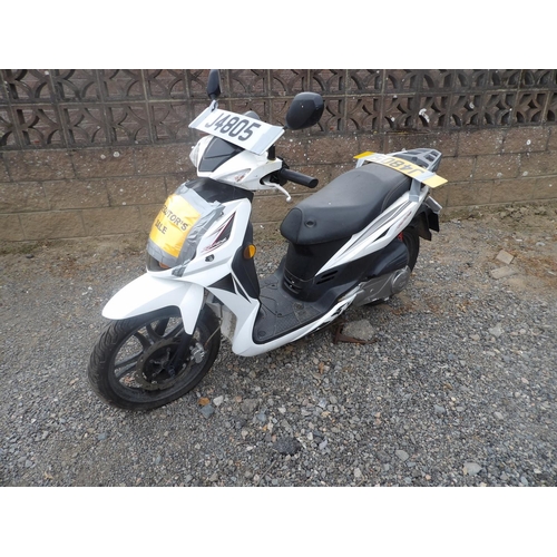 1 - J4805 - A four digit registration mark assigned to a non-running scooter of insignificant value - Ex... 