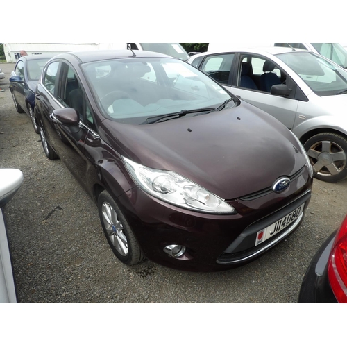 11 - A 2009 Ford Fiesta Zetec 1.25 five door hatchback J114080 (petrol/manual), odometer reading 52,218 m... 