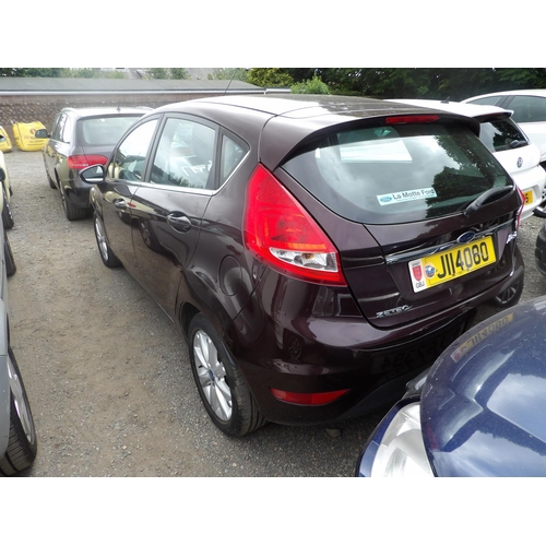 11 - A 2009 Ford Fiesta Zetec 1.25 five door hatchback J114080 (petrol/manual), odometer reading 52,218 m... 