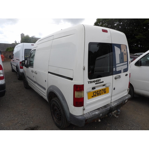 19 - A 2005 Ford Connect T220 1.8 TDi panel van J26076 (diesel/manual), odometer reading 101,578 miles