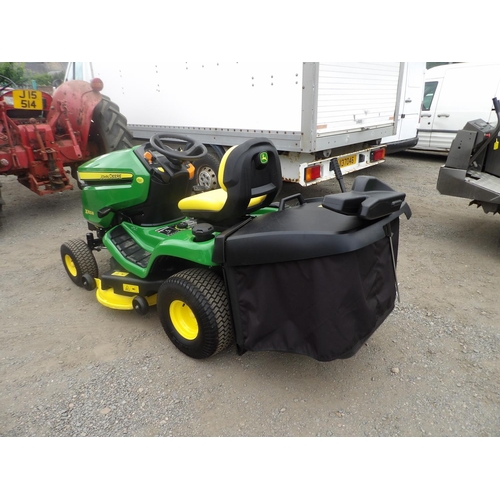 25 - A John Deere X350R lawn tractor with 42