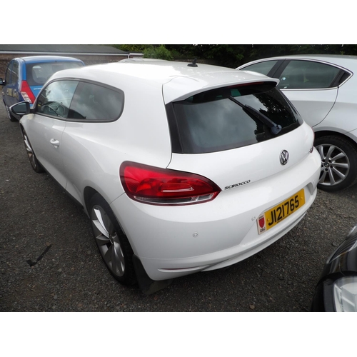 8 - A 2010 Volkswagen Scirocco GT 2.0 TDi coupe J121765 (diesel/manual), odometer reading 68,139 miles