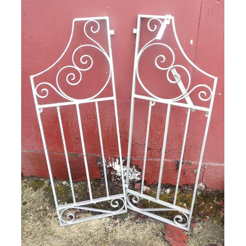 94 - A pair of wrought iron gates