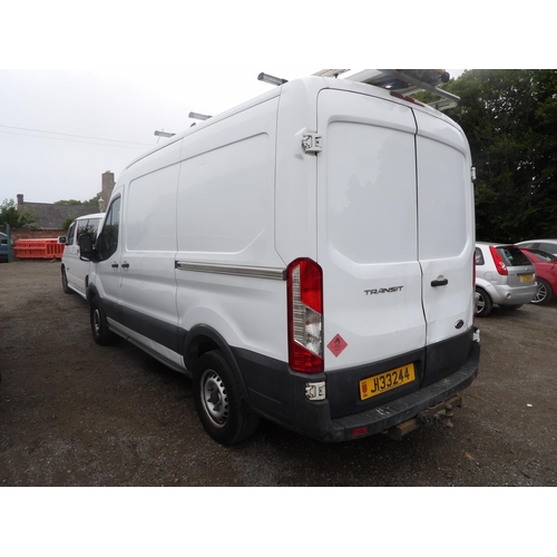 12 - A 2016 Ford Transit T350 MWB 2.2 TDCi panel van J133244 (diesel/manual), odometer reading 53,634 mil... 