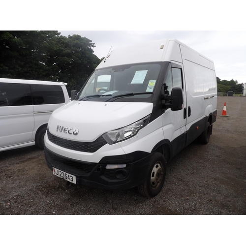 13 - A 2015 Iveco 50C 16 3.0 TDi panel van J123543 (diesel/manual), odometer reading 90,227 miles