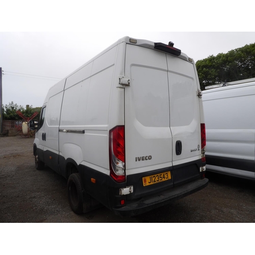 13 - A 2015 Iveco 50C 16 3.0 TDi panel van J123543 (diesel/manual), odometer reading 90,227 miles