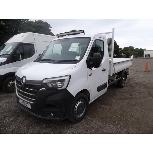 14 - A 2020 Renault Master 35 MWB 2.3 dCi tipper J139071 (diesel/manual), odometer reading 6,964 miles on... 