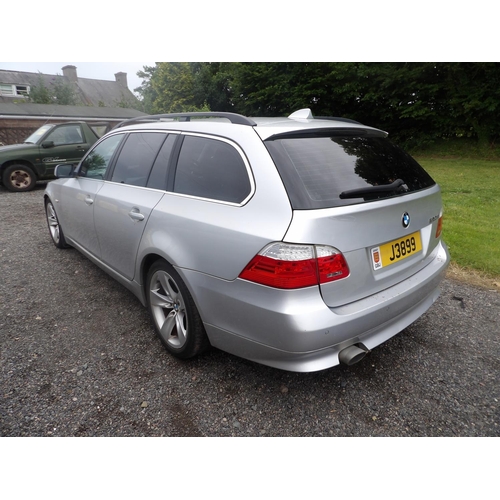 3 - J3899 assigned to a 2009 BMW 520D SE Touring 2.0 TDi estate in good order (diesel/automatic), odomet... 