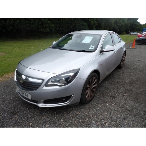 4 - A 2015 Vauxhall Ensignia Elite 1.6 five door hatchback J91874 (petrol/manual), odometer reading 55,3... 