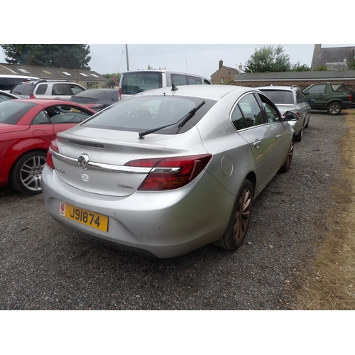 4 - A 2015 Vauxhall Ensignia Elite 1.6 five door hatchback J91874 (petrol/manual), odometer reading 55,3... 