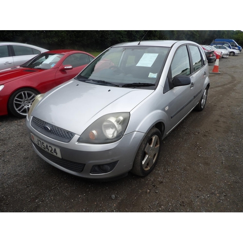 8 - A 2006 Ford Fiesta Zetec Climate 1.4 five door hatchback J75424 (petrol/manual), odometer reading 12... 