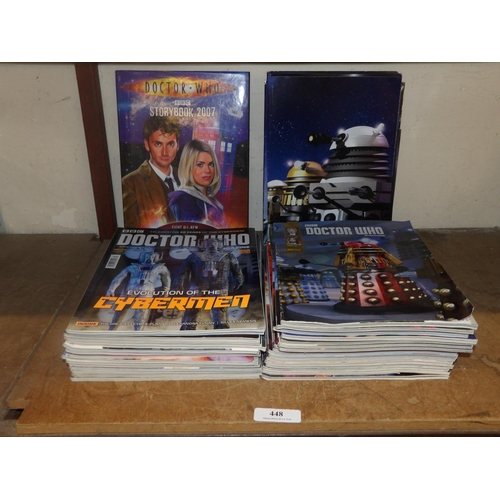 448 - Assorted magazines and books pertaining to Doctor Who