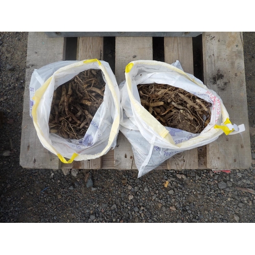 45 - Two bags of Alstromeria tubers