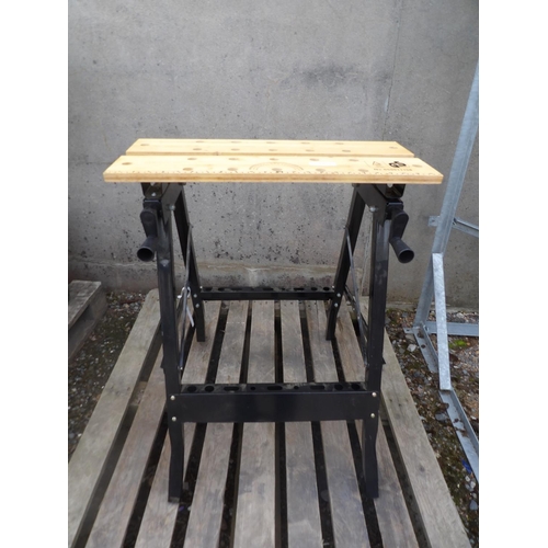 81 - A folding work bench