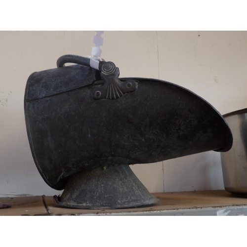 140 - A vintage coal scuttle