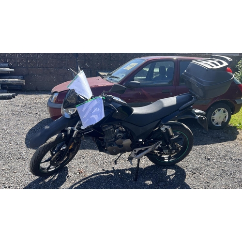 3 - A 2020 Lexmoto Assault 125 motorcycle J144672, odometer reading 5,348 miles   - with current DVS Cer... 