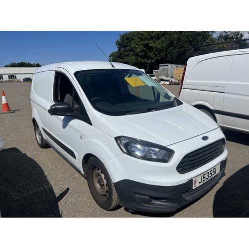 15 - A 2015 Ford Transit Courier 1.5 TDCi small goods van J53551 (diesel/manual), odometer reading 46,044... 