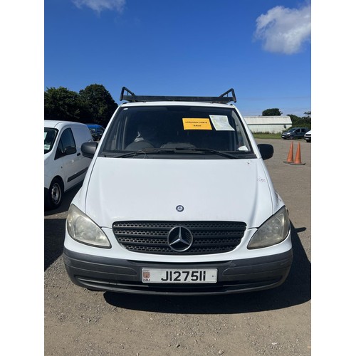 16 - A 2013 Mercedes-Benz Vito 113 2.1 CDi panel van J127511 (diesel/manual), odometer reading 164,452 mi... 