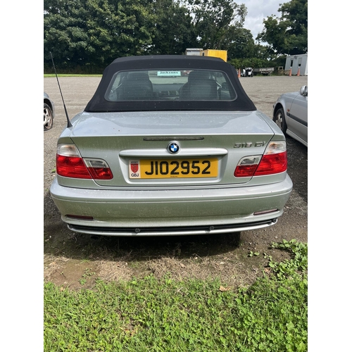 5 - A 2002 BMW 318 Ci 2.0 convertible J102952 (petrol/automatic), odometer reading 30,259 miles