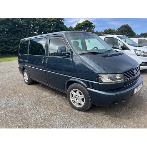 8 - A 2001 Volkswagen T4 Multivan Generation Edition 2.5 TDi left hand drive seven seat MPV J43721 (dies... 