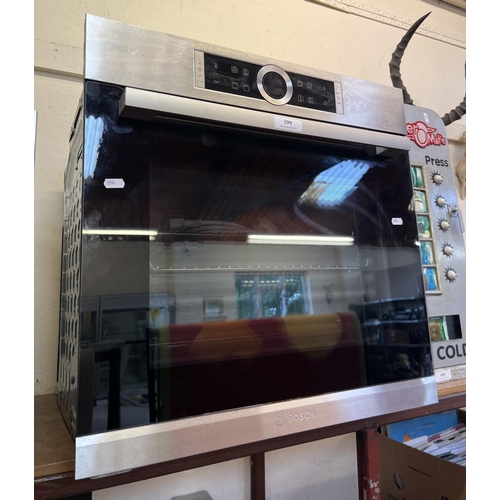 399 - A Bosch HBG634 BS1B integrated oven - new and unused