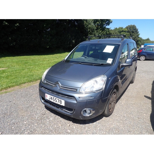 4 - A 2012 Citroen Berlingo Multispace 1.6 e-HDi VTR MPV J45578 (diesel/automatic), odometer reading 49,... 