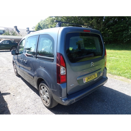 4 - A 2012 Citroen Berlingo Multispace 1.6 e-HDi VTR MPV J45578 (diesel/automatic), odometer reading 49,... 