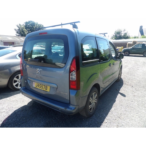 4 - A 2012 Citroen Berlingo Multispace 1.6 e-HDi VTR MPV J45578 (diesel/automatic), odometer reading 49,... 