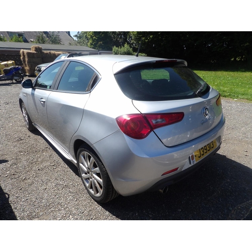 5 - A 2011 Alfa Romeo Giulietta Veloce 1.6 JTDM-2 five door hatchback J39313 (diesel/manual), odometer r... 