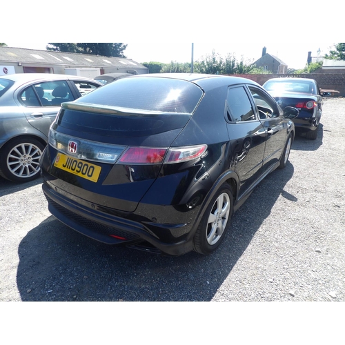 8 - A 2008 Honda Civic 2.2 i-CTDi five door hatchback J110900 (diesel/manual), odometer reading 119,880 ... 