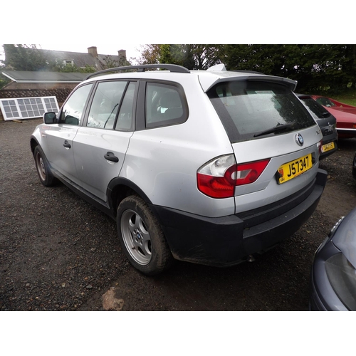 10 - A 2005 BMW X3 D 2.0 TDi SUV J57347 (diesel/manual), odometer reading 131,741 miles