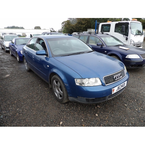 13 - A 2002 Audi A4 1.8T SE four door saloon J63401 (petrol/manual), odometer reading 89,467 miles