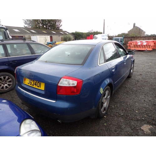 13 - A 2002 Audi A4 1.8T SE four door saloon J63401 (petrol/manual), odometer reading 89,467 miles