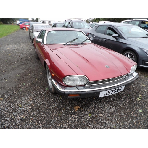 4 - A 1990 Jaguar XJS 3.6 coupe J97598 (petrol/automatic), odometer reading 45,044 miles - one owner (no... 