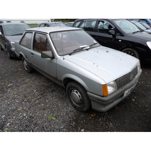 5 - A 1983 Vauxhall Nova 1.2L two door saloon J66717 (petrol/manual), odometer reading 30,510 miles