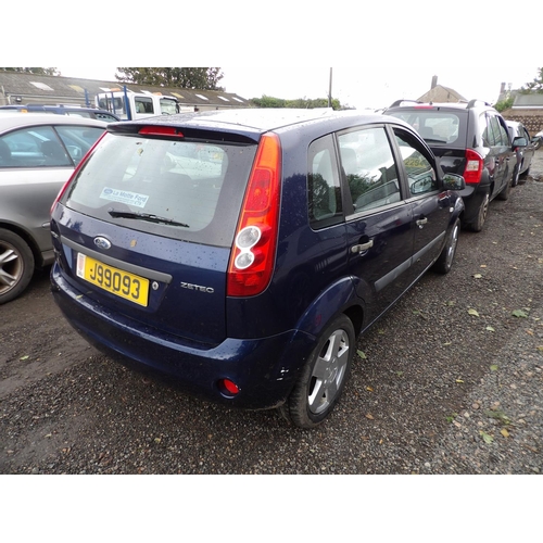 9 - A 2006 Ford Fiesta Zetec Climate 1.4 five door hatchback J99093 (petrol/manual), odometer reading 44... 