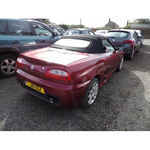 10 - A 2009 MG TF 1.8 convertible roadster J11702 (petrol/manual), odometer reading 28,448 miles only