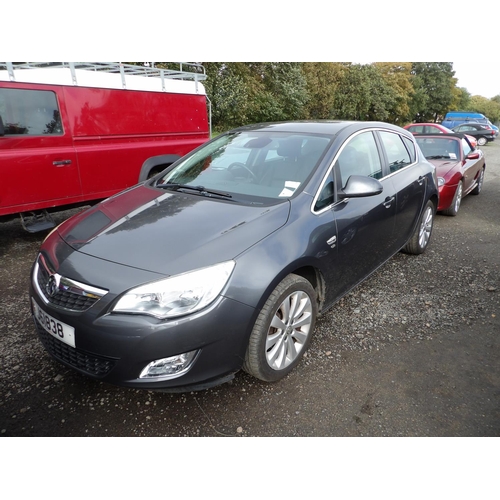 9 - A 2010 Vauxhall Astra Elite 1.6 five door hatchback J61838 (petrol/automatic), odometer reading 56,1... 