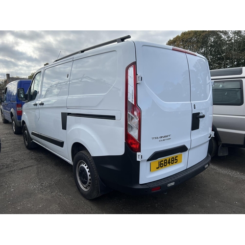 21 - A 2023 Ford Transit Custom 300 Leader EcoBlue 2.0 panel van J68485 (diesel/manual), odometer reading... 