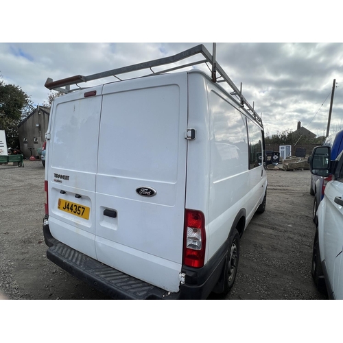 22 - A 2011 Ford Transit T280S 2.2 TDCi double cab panel van J44357 (diesel/manual), odometer reading 116... 