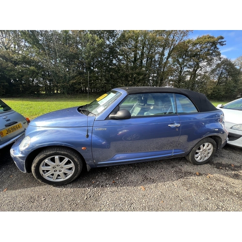 3 - J6698 - Assigned to a one owner 2007 Chrysler PT Cruiser 2.4 convertible (petrol/automatic), odomete... 