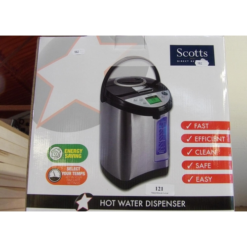 121 - A Scotts hot water dispenser - new