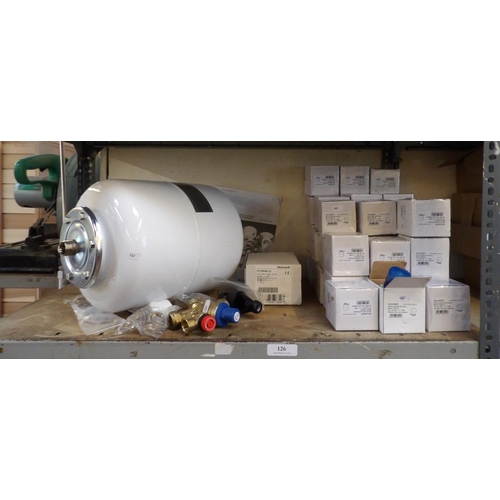 126 - A range of electro-thermal actuators, a pressure vessel etc. - new