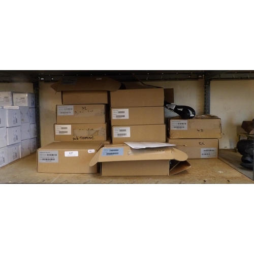 127 - A quantity of Kinetic Smart Saturn S1000F2 android payment terminals and docking stations - new