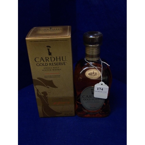 174 - A presentation bottle of Cardhu Gold Reserve Single Malt Scotch Whisky