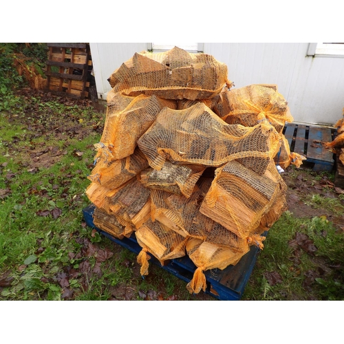 27 - Ten bags of logs